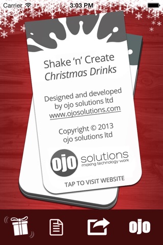 Shake 'n' Create Christmas Cocktails screenshot 4