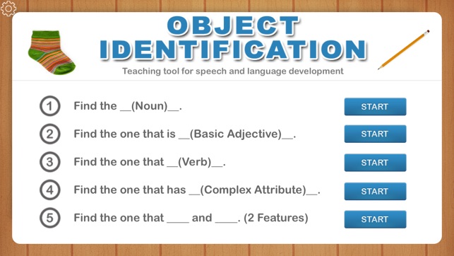 Object Identification from I Can Do Apps