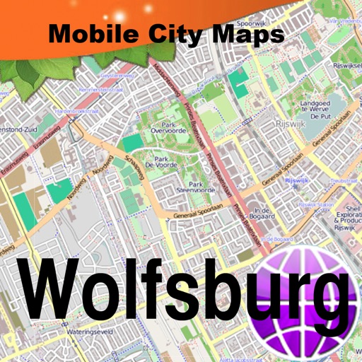 Wolfsburg Street Map icon