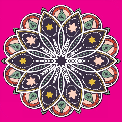 Adult Coloring Book Pags Icon
