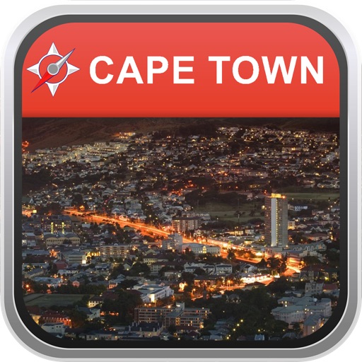 Map Cape Town, South Africa: City Navigator Maps