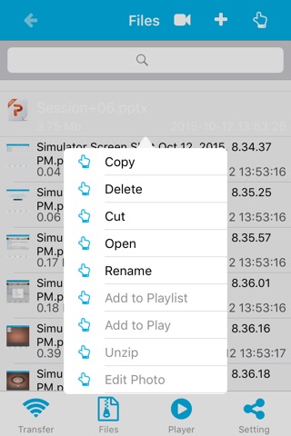 Wifi Transfer (File Reader, PDF, MP3, Office, Photos) screenshot 2