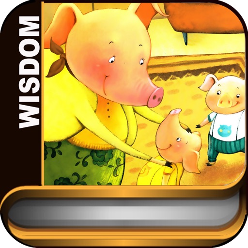 The Three Pigs WISDOM Fairy Tales icon