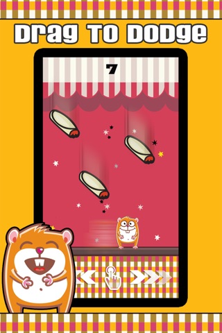 A Tiny Hamster Dodging Burritos screenshot 2