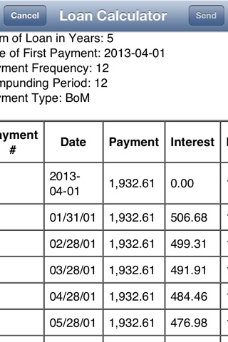 Loan Calculator - Free screenshot 3