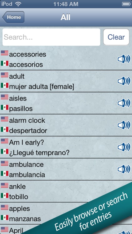 Spanish in a Flash – Learn Quick with Easy Speak & Talk Flashcards! screenshot-3