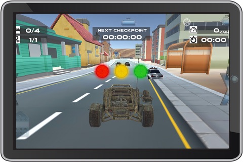 Town Car 3D Racing screenshot 4
