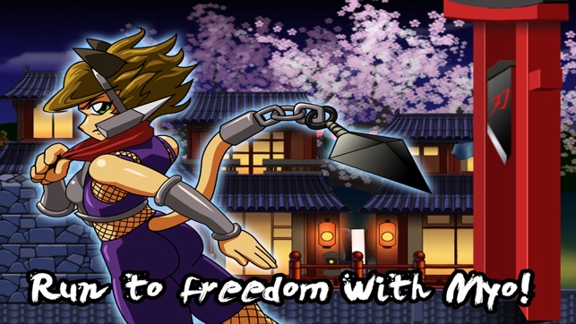 Catgirl Shinobi Free: A New Ninja Run and Jump Adventure Gam(圖4)-速報App