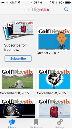 Golf Digest Stix(圖1)-速報App