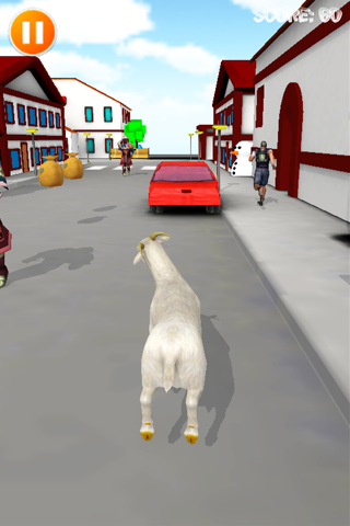 3D Goat Rampage - Zoo Animal Wild Safari screenshot 2