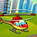 City vehicles game for children age 2-5 Train your skills for kindergarten, preschool or nursery school