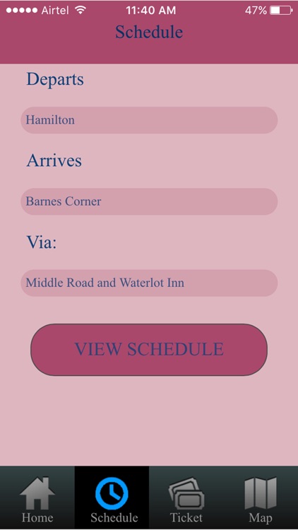 Bermuda Bus Schedule