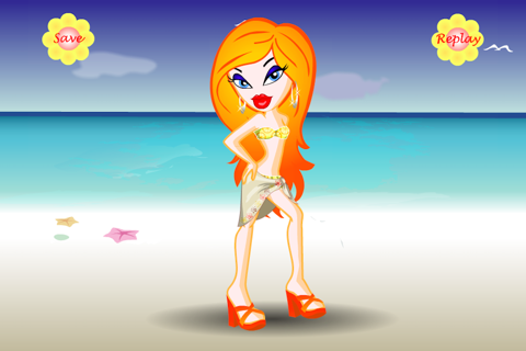 At the Beach Dress Up screenshot 2