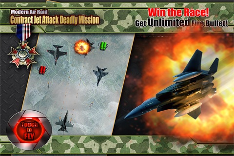 Modern Air Raid - Deadly Mission Contract Jet Fighter Attack screenshot 3
