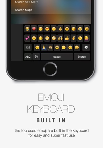 Reachability Keyboard - One-Hand Typing + EMOJI screenshot 2