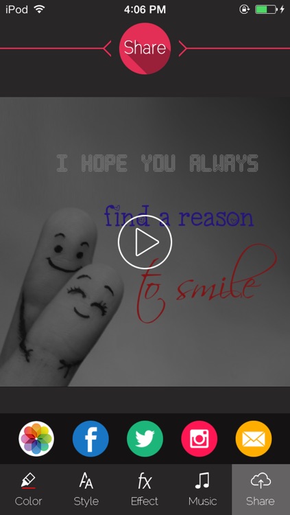PicPlayText - Musical Text On Photo For Instagram screenshot-4