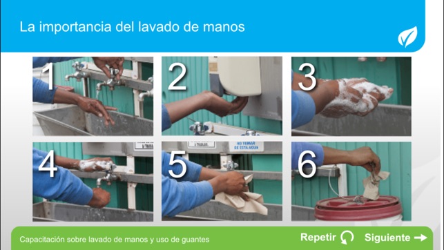 California LGMA Spanish Handwashing and Glove Usage Training(圖1)-速報App