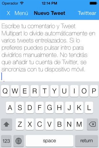 Tweet Multipart screenshot 2