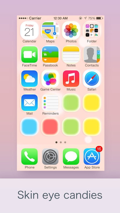 Black Elements – Use our cool Wallpapers to change the elements on your Home Screen and Lock Screen to another color! screenshot-4