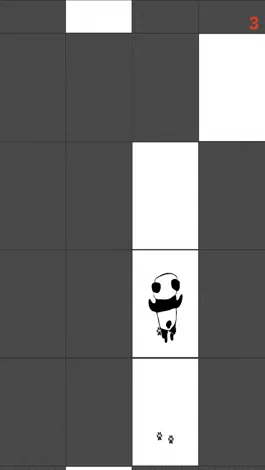 Game screenshot Tippy Tap Panda - Don't step the Black Tile hack