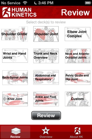 Anatomy & Kinesiology Flashcards screenshot 3