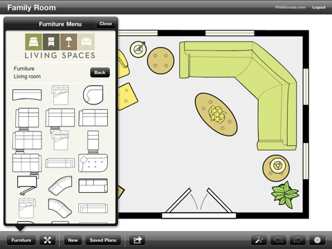 Living Spaces Tablet screenshot 3