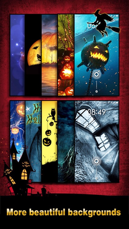 Halloween Wallpapers & Backgrounds HD - Home Screen Maker with Pumpkin, Scary, Ghost Images