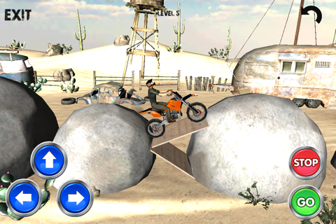 Dirt Bike 3D Free screenshot 4