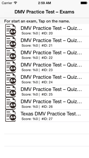 dmv practice test