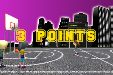 All Net! 3 Point Score Basketball Hoops Free screenshot 3