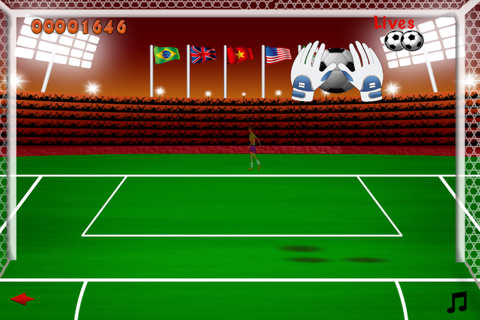 Goal Keeper Penalty Kicks - Fun Football Saving Game screenshot 3