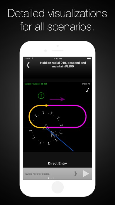 【图】Holdings – IFR Holding Pattern Trainer(截图2) 【图】Holdings – IFR Holding Pattern Trainer(截图2)