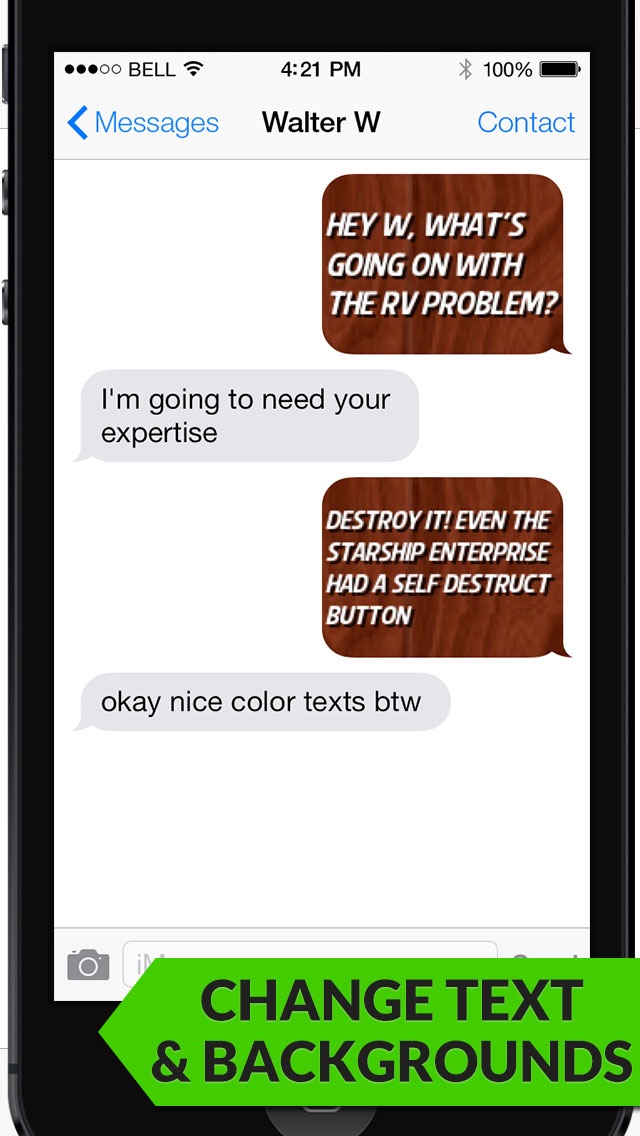 Pimp My Text - Send Color Text Messages with Emoji 2 Screenshot 3