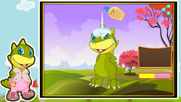 Pet Caring Dino screenshot-3