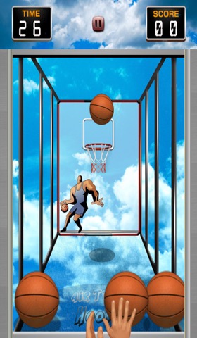エアタイムバスケットボール - フリースロー版のおすすめ画像1