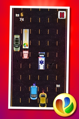 Ambulance Fun Race - Funny Racing Game screenshot 2