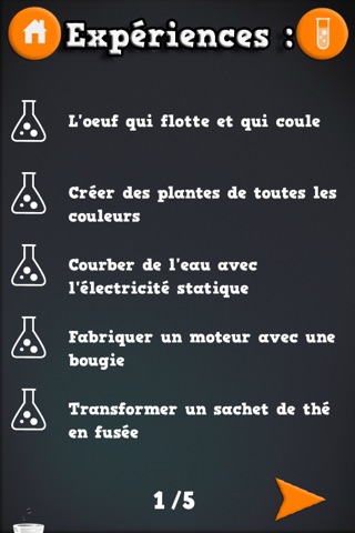 Petites Expériences SD Mega - Expériences scientifiques à faire à la maison screenshot 3