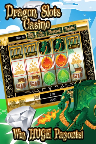 Dragon Slots 777 Casino - Slot Machine Game Free screenshot 3