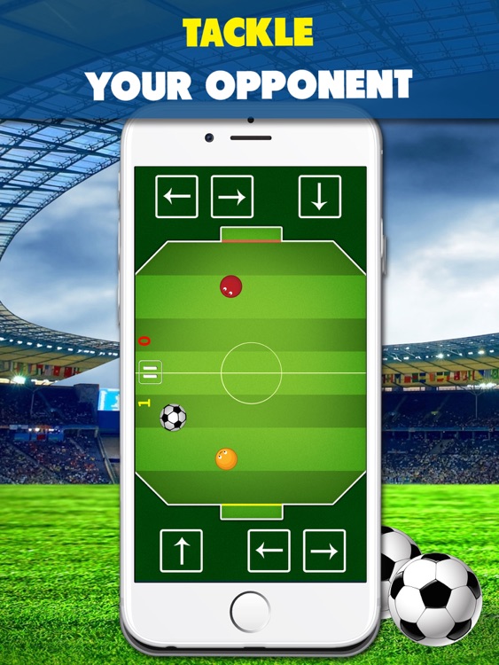 Chaos Soccer Scores Goal for iPad - Multiplayer football flick screenshot-3