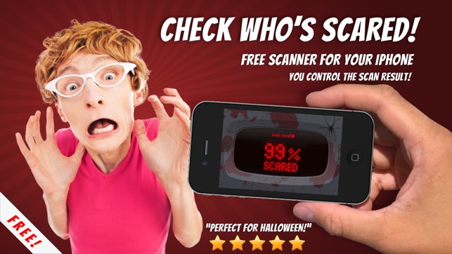 Scare Meter for Halloween pranks - test who's scared using t(圖1)-速報App