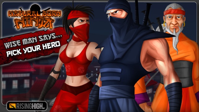 Natural Born Ninja - The Mini Vector Parkour Banzai Fun Run (圖1)-速報App