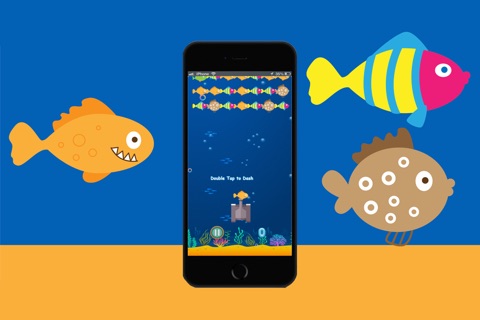 Fish Army Dash - shooter games for kids screenshot 2