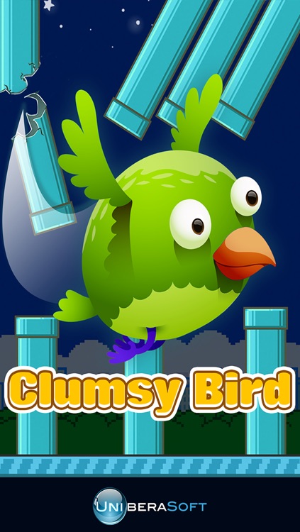 clumsy bird