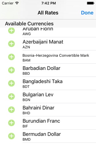 Rates: Great Exchange Rates screenshot 2