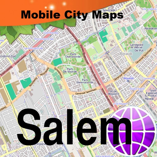 Salem OR Street Map icon