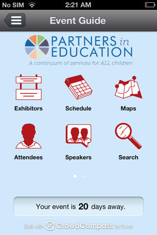 Tennessee Department of Education, Partners in Education Conference Mobile App screenshot 3