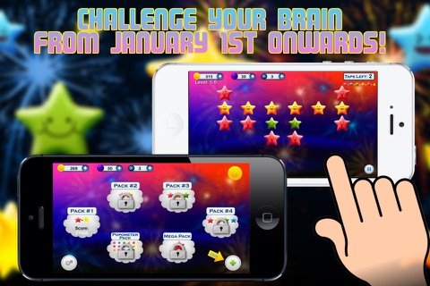 A Happy New Year Pocket Puzzle Game - Free Countdown Edition! screenshot 2