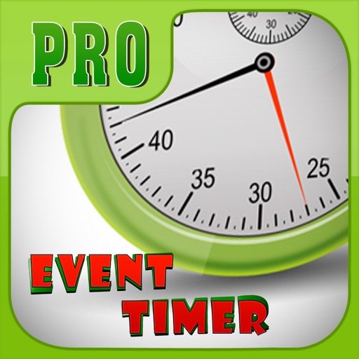 Event Timer Pro for iPhone 5/iPhone 4/iPad