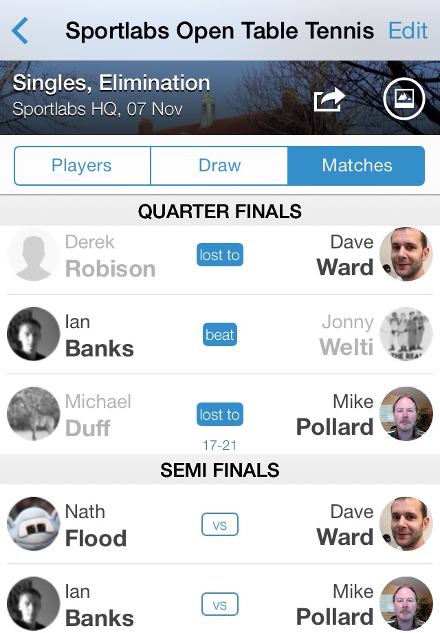 Tournaments screenshot 3