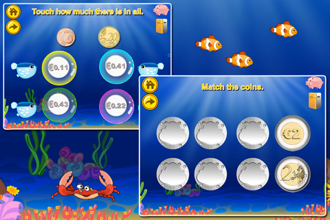 Euro€(LITE): Coin Math for kids, educational  learning games education screenshot 4